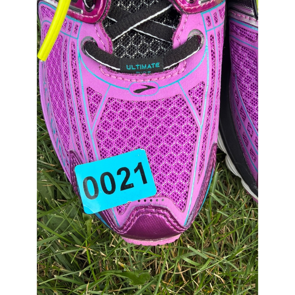 Brooks Glycerin 12 Womens Running Shoes Purple Blue 1201601B540 Size 8 Like New - Picture 8 of 8